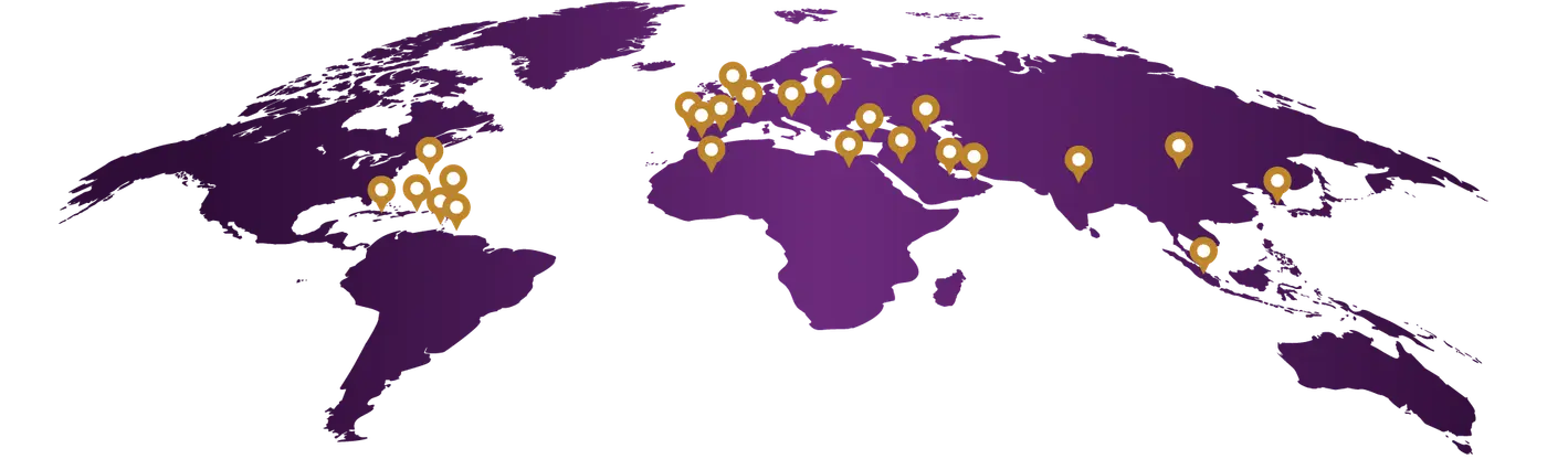 Global Network Map
